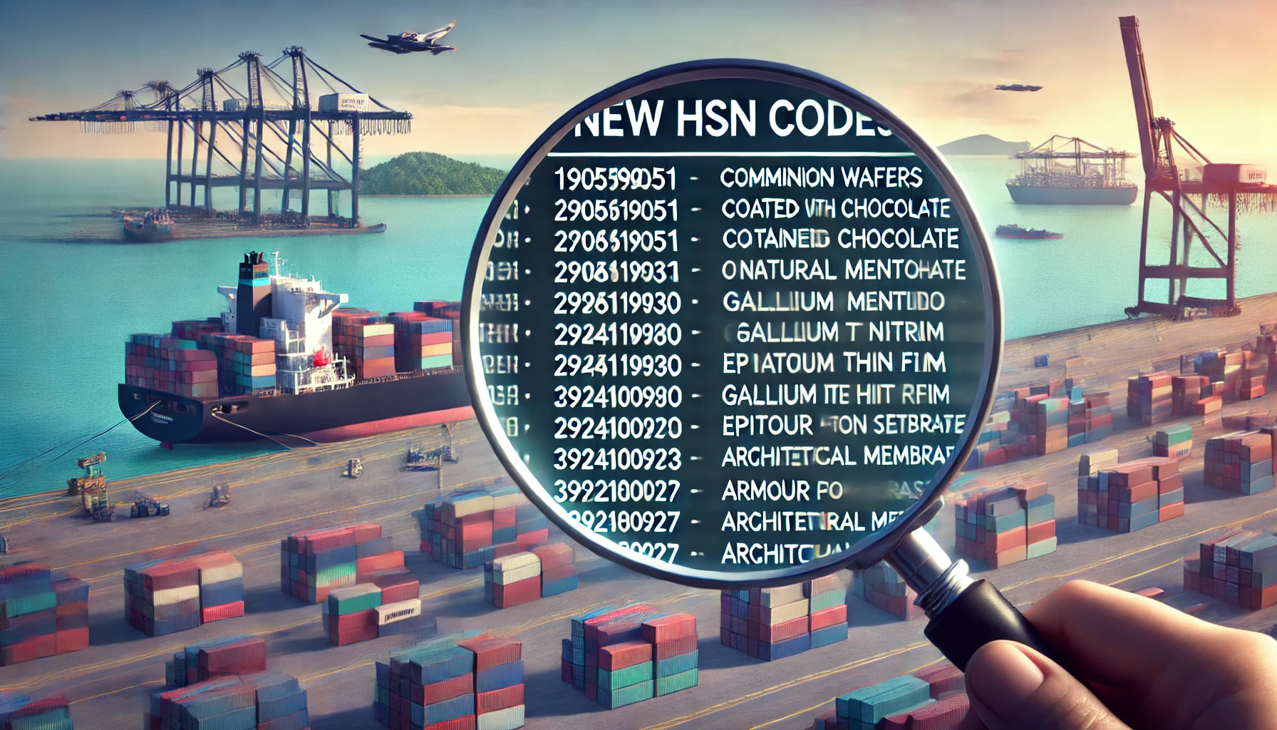 New HSN Codes